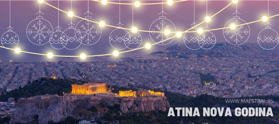Nova godina Atina, Doček u Atini