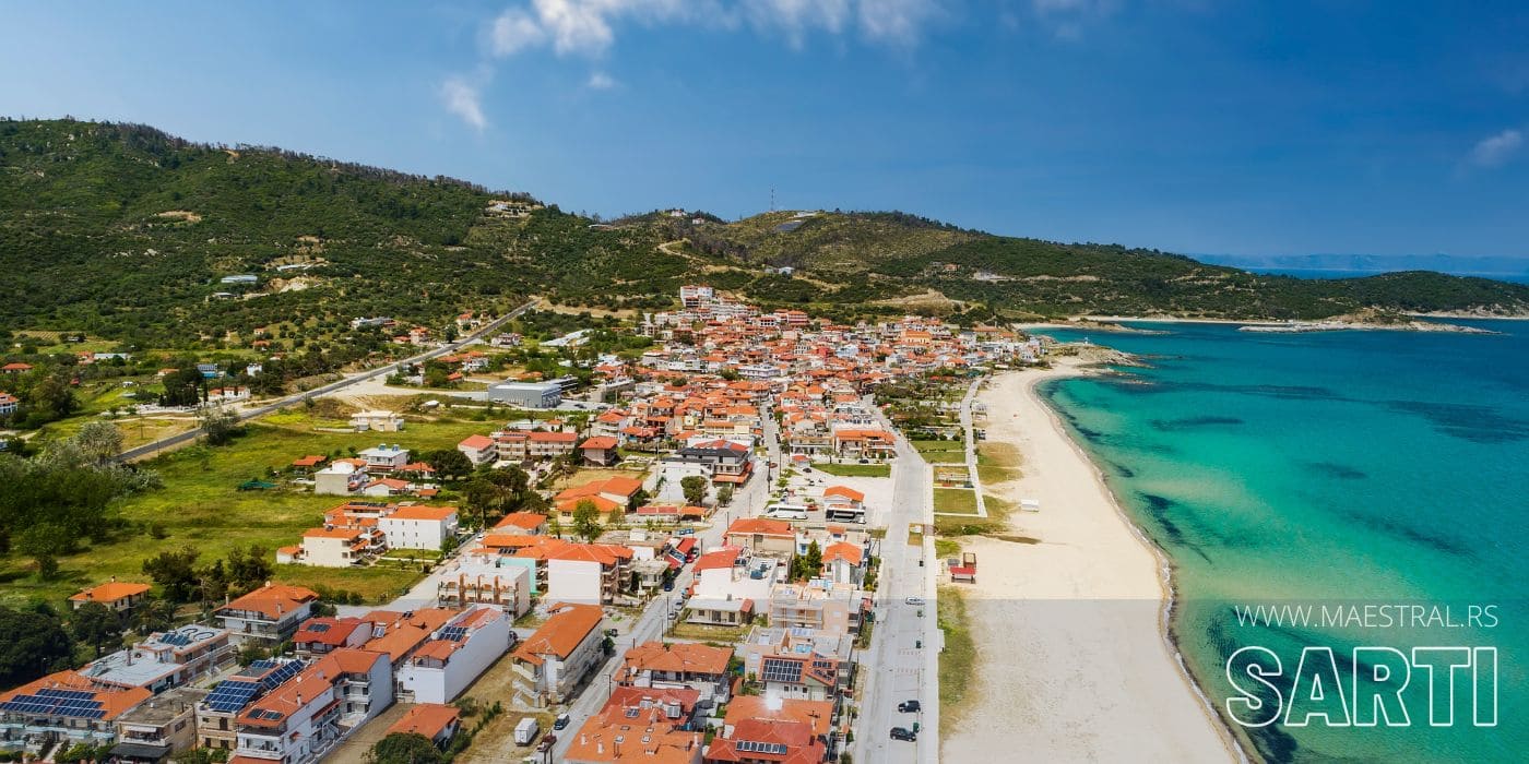 Sarti letovanje, Sarti apartmani, Sarti Sitonija