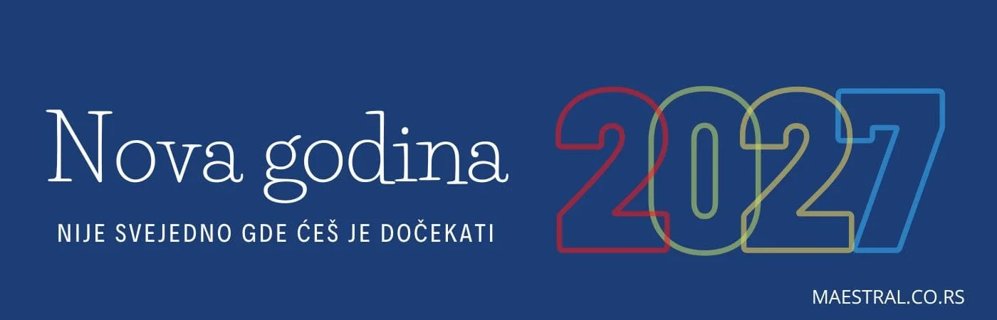 Aranžmani za doček Nove godine 2027