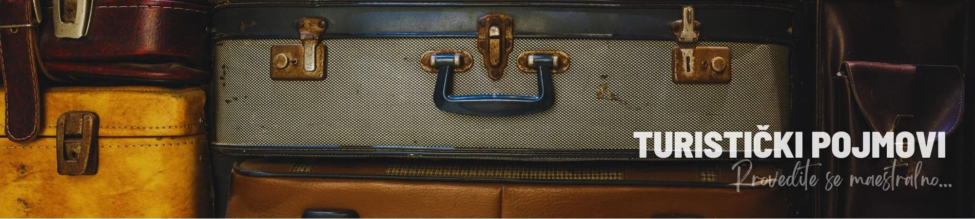 Turistički pojmovi Turistički pojmovi
